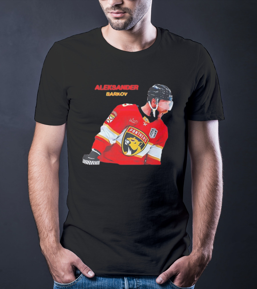 Aleksander Barkov Number 16 Florida Panthers Red Hockey Jersey T-Shirt