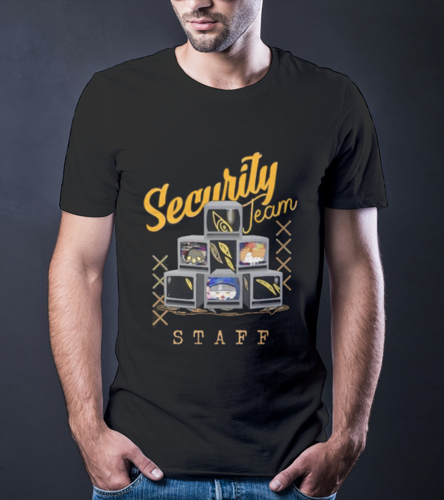 Lobotomy Corporation Security Team Television Characters Security STAFF T-Shirt