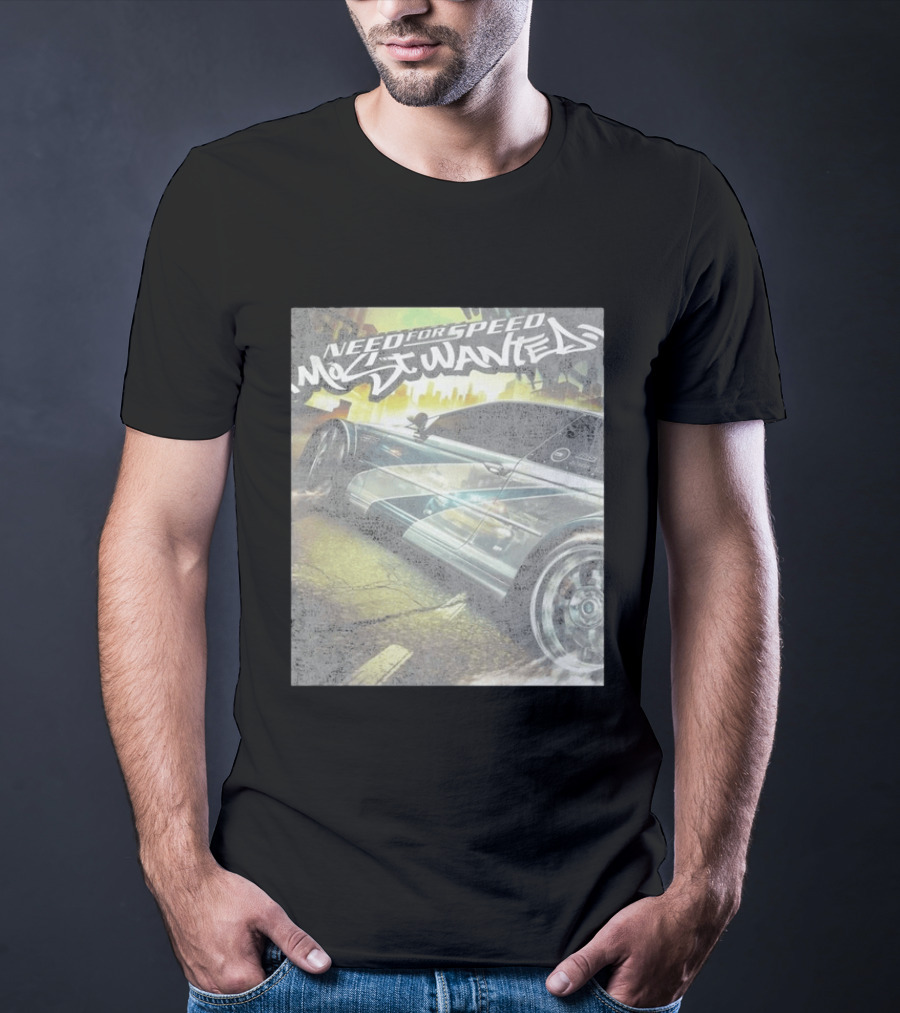 Need For Speed Most Wanted Racing Car Game T-Shirt
