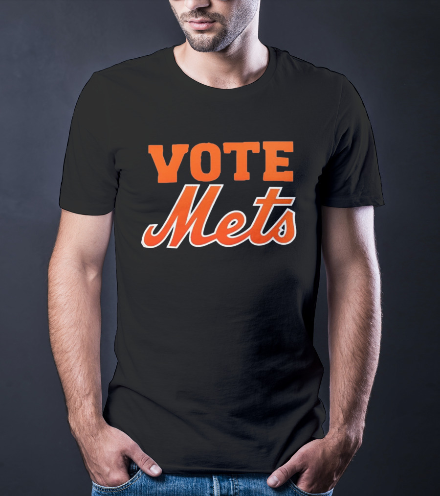 New York Mets Vote Mets Player Support T-Shirt