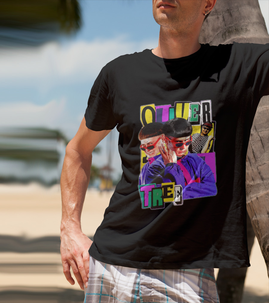 Oliver Tree 1993 2026 Memorial Collage With Retro Sunglasses T-Shirt