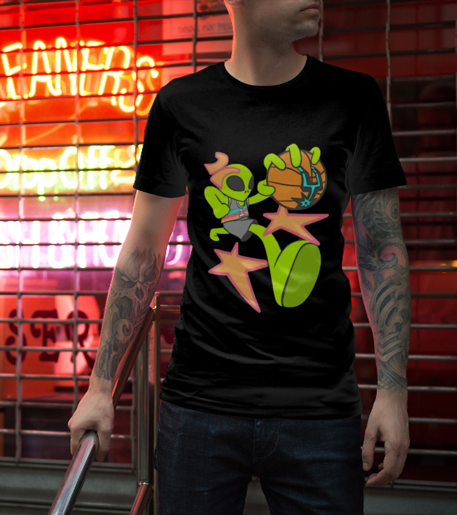 Victor Wembanyama Alien San Antonio Spurs 1 Basketball Star T-Shirt