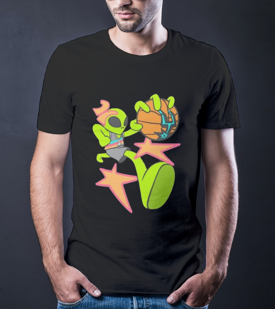 Victor Wembanyama Alien San Antonio Spurs 1 Basketball Star T-Shirt