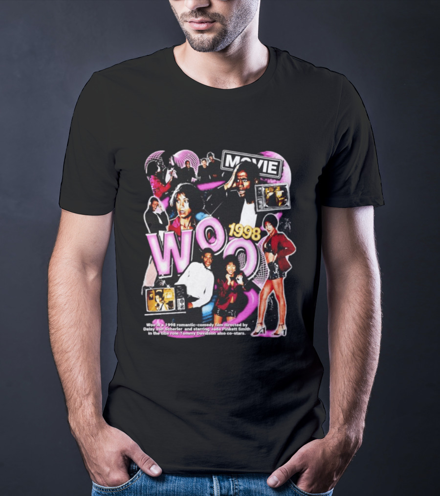 Woo Jada Pinkett Smith Tommy Davidson 1998 Movie T-Shirt