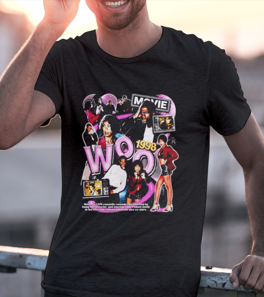 Woo Jada Pinkett Smith Tommy Davidson 1998 Movie T-Shirt