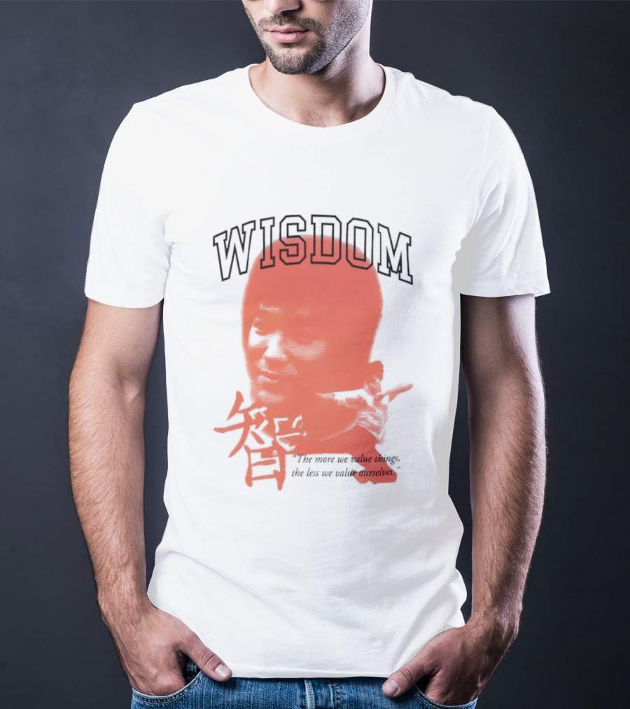 Bruce Lee Awake NY Wisdom Red T-Shirt
