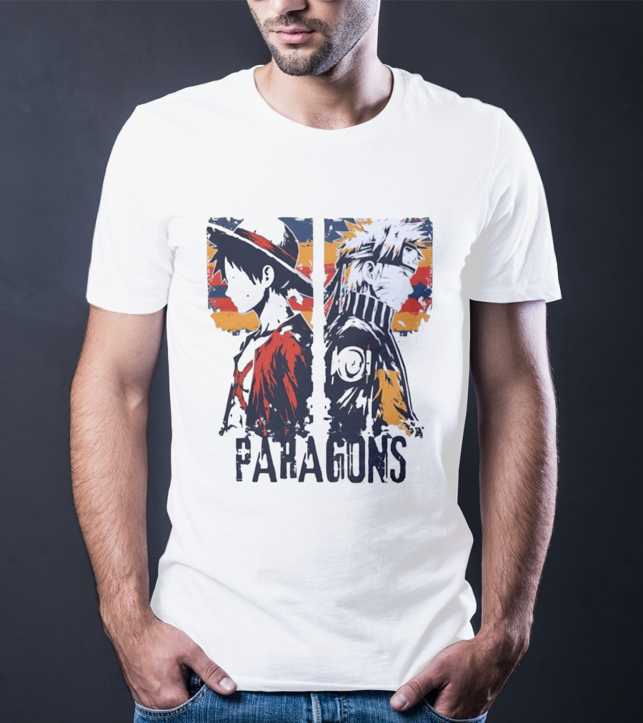Anime Paragons Comic Con Cosplay Icons Duo T-Shirt