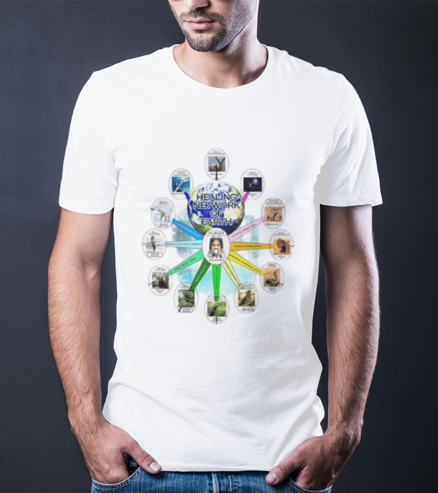 Healing Network Of Earth Spiritual Connections T-Shirt