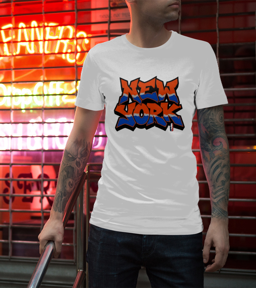 New York Knicks Grateful Dead Steal Your Face Mashup Band Tour Sports T-Shirt