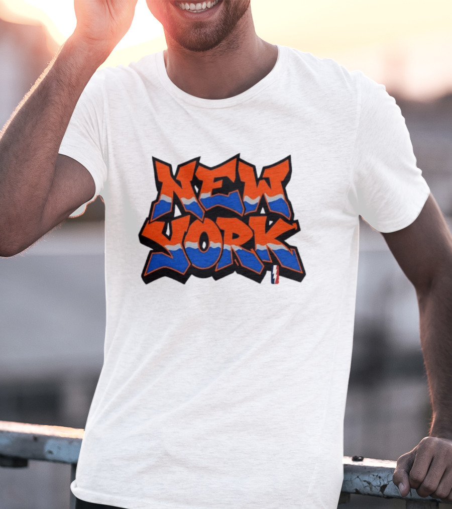 New York Knicks Grateful Dead Steal Your Face Mashup Band Tour Sports T-Shirt