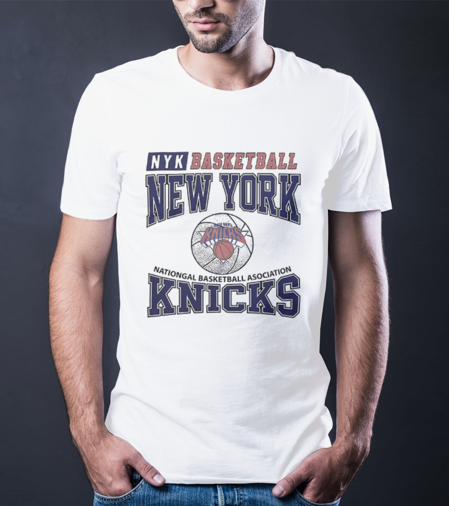 NYK Basketball New York Knicks NBA 2026 T-Shirt