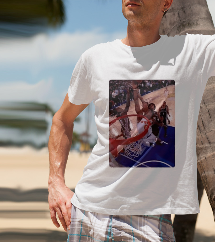 OG Anunoby Laocoon Knicks Game 4 Basketball Moment T-Shirt