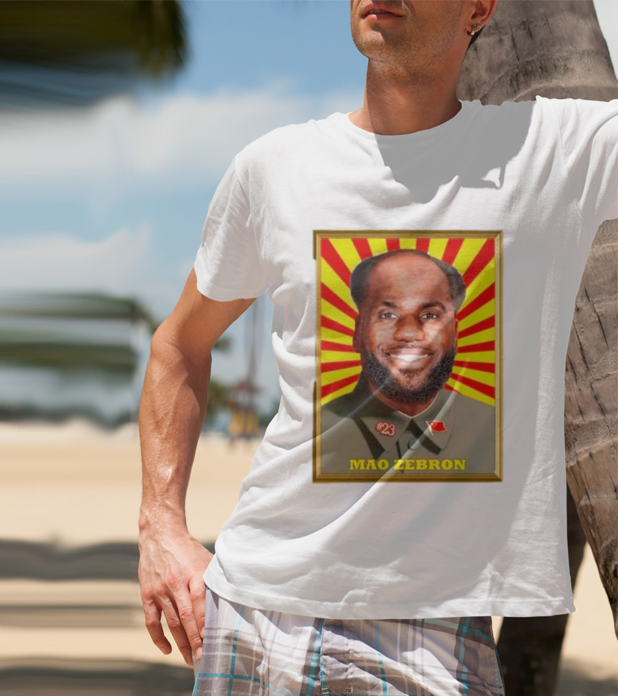Mao Zebron #23 Lebron James Meme T-Shirt