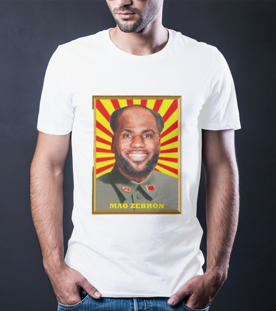 Mao Zebron #23 Lebron James Meme T-Shirt