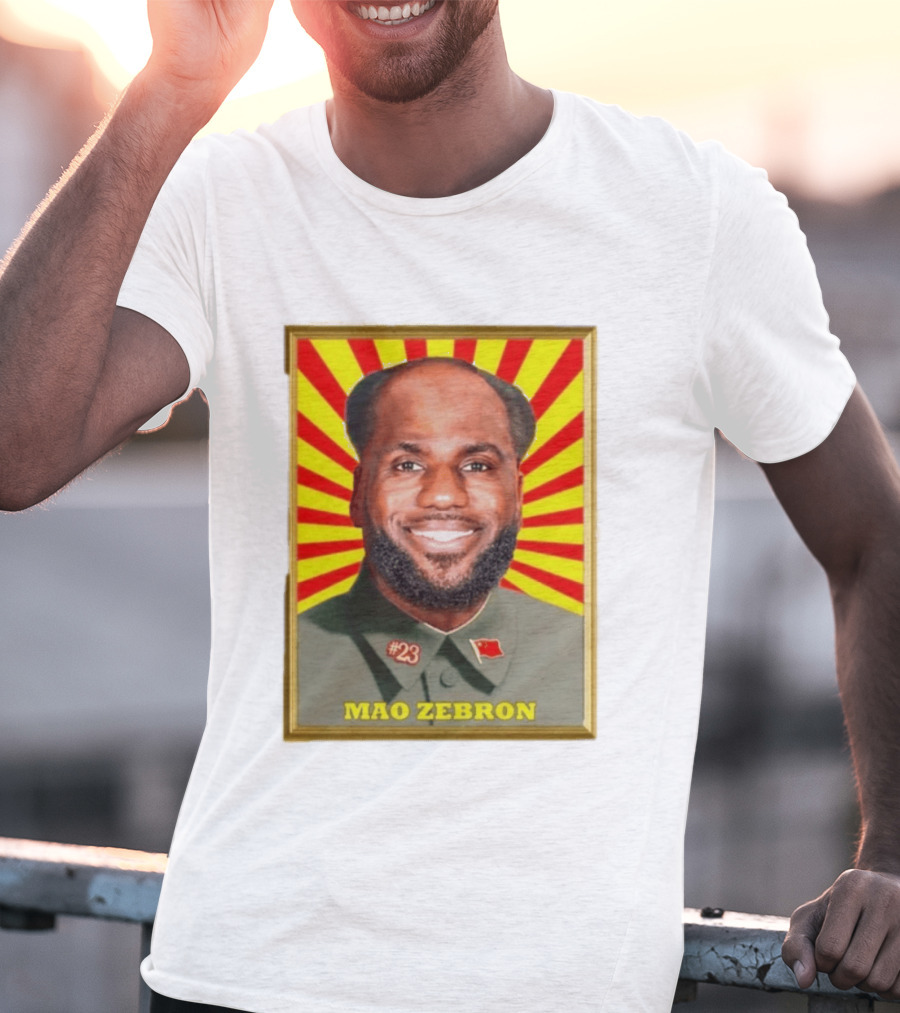 Mao Zebron #23 Lebron James Meme T-Shirt