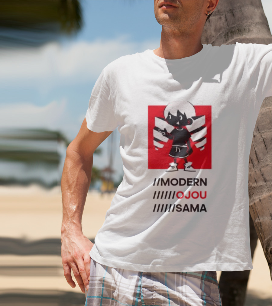 Modern Ojou Sama Character With Bold Hairstyle And Attitude T-Shirt