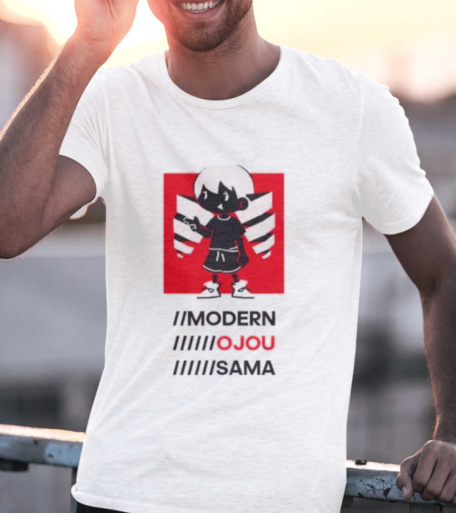 Modern Ojou Sama Character With Bold Hairstyle And Attitude T-Shirt