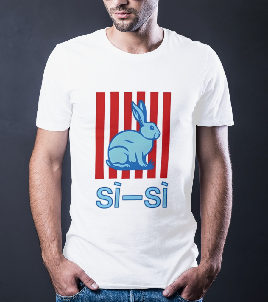 Rm Bottega Veneta Sisi Rabbit Stripes Si Si T-Shirt