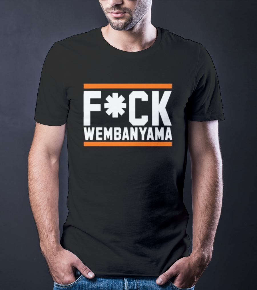 Wembanyama New York Knicks F*ck T-Shirt