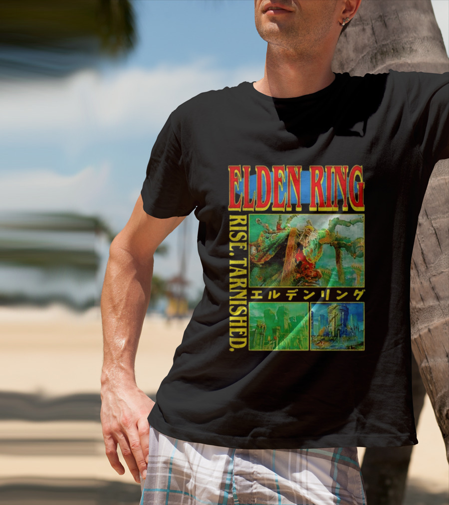 Elden Ring Godrick The Grafted Rise Tarnished Japanese T-Shirt