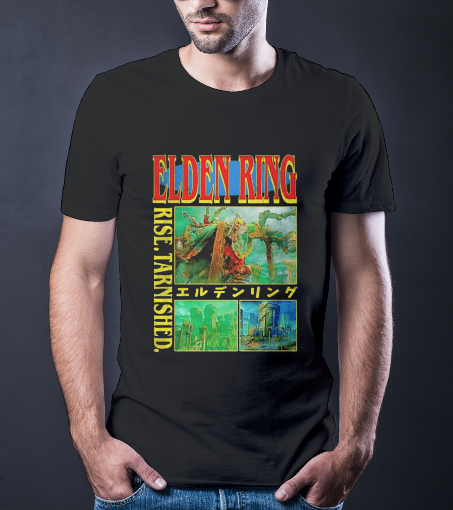 Elden Ring Godrick The Grafted Rise Tarnished Japanese T-Shirt
