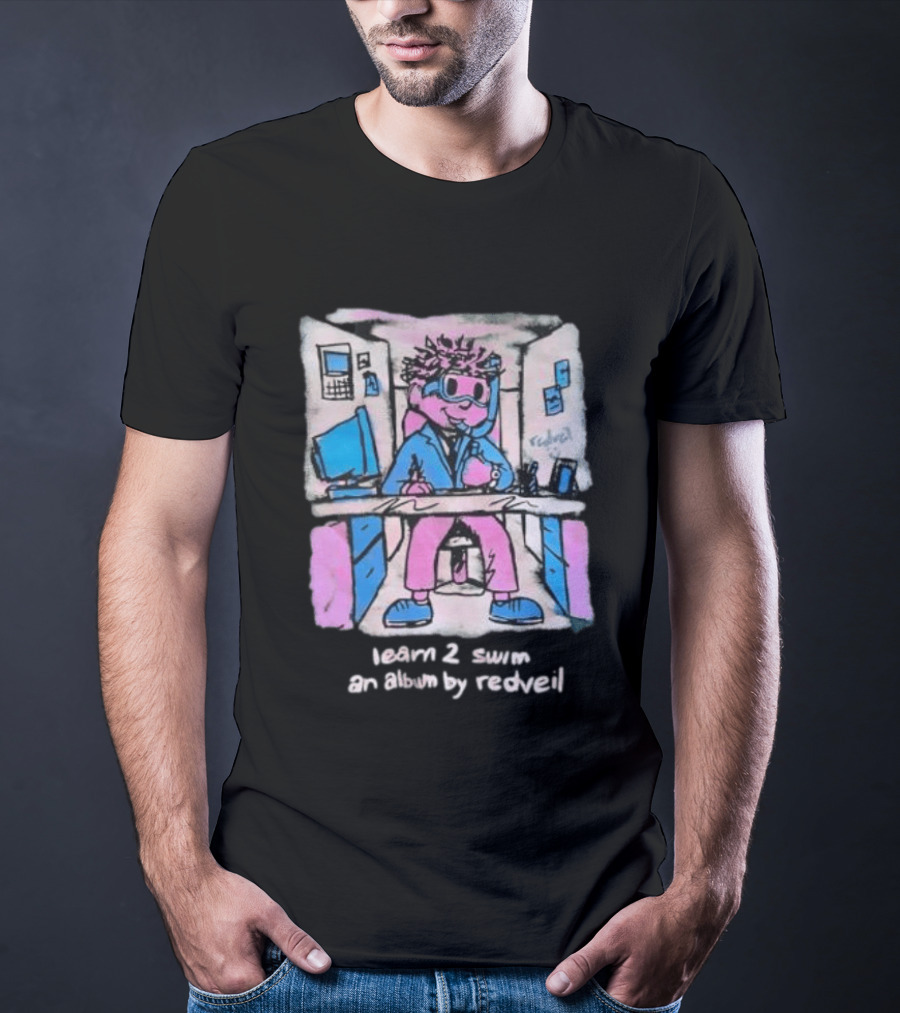 Learn 2 Swim An Album By Redveil Stylized T-Shirt