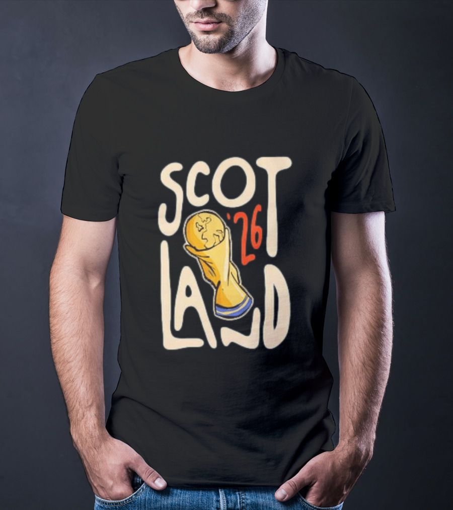 Scotland 2026 Trophy Cup Celebration T-Shirt