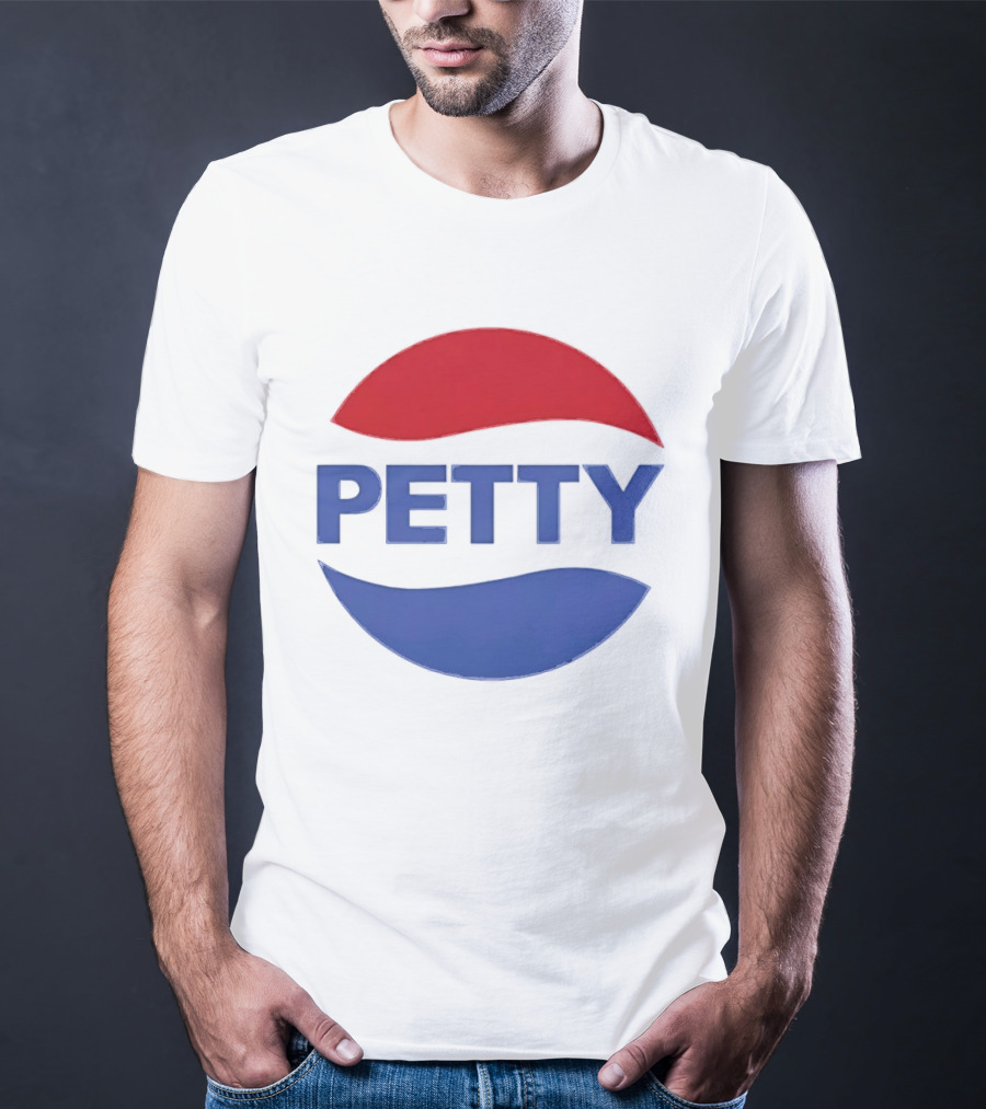 PETTY Pepsi Parody Red Blue T-Shirt