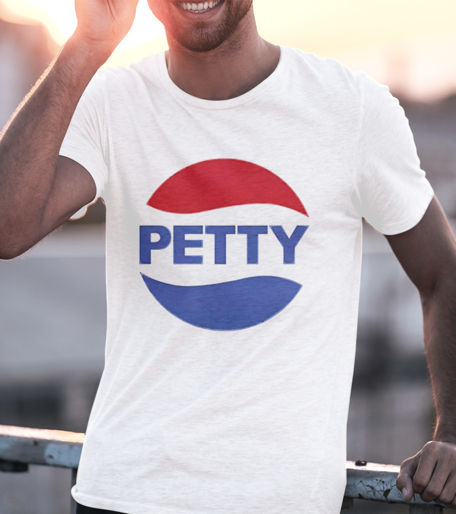 PETTY Pepsi Parody Red Blue T-Shirt