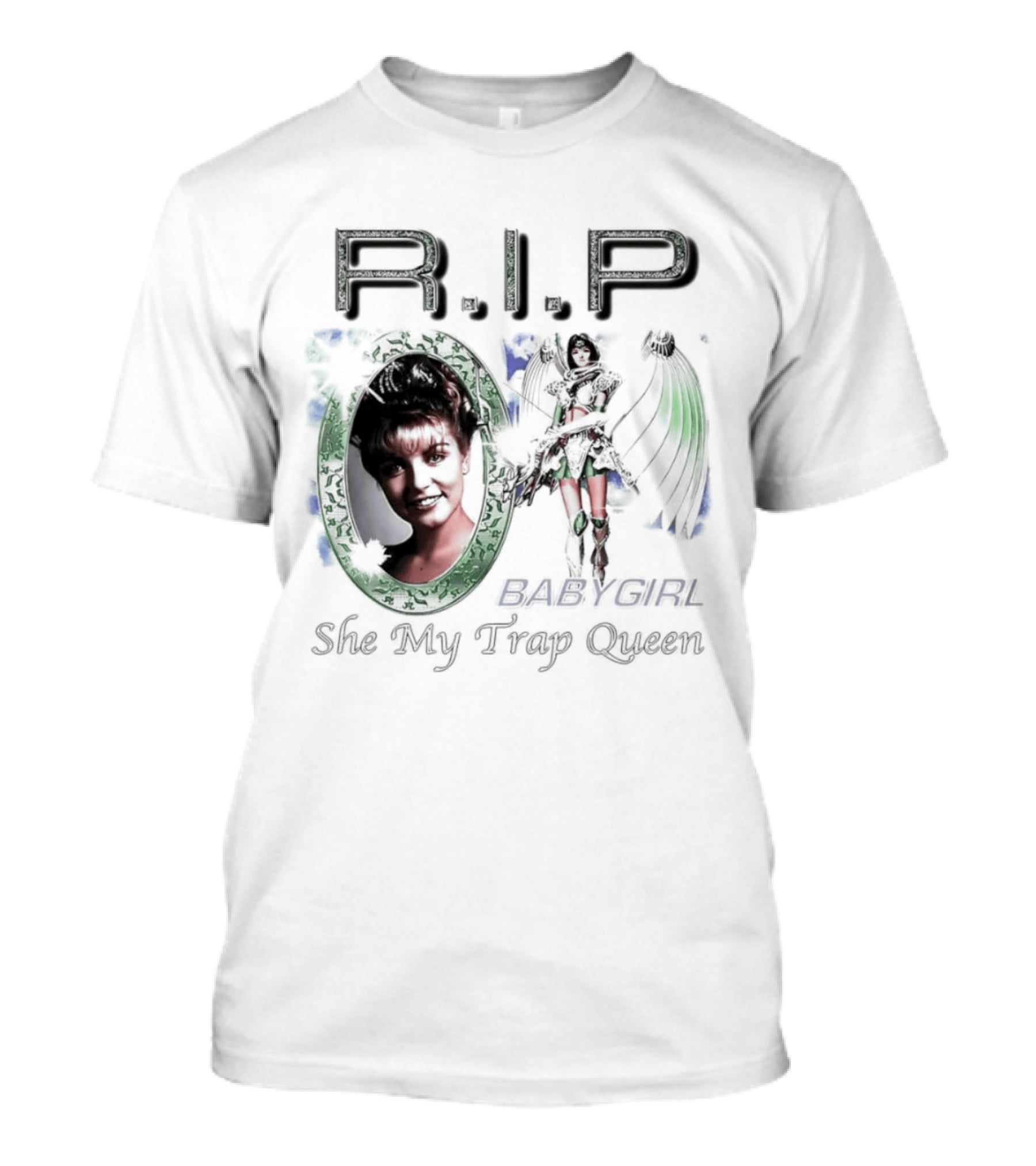 RIP Babygirl She My Trap Queen Laura Palmer Angel Warrior T-Shirt
