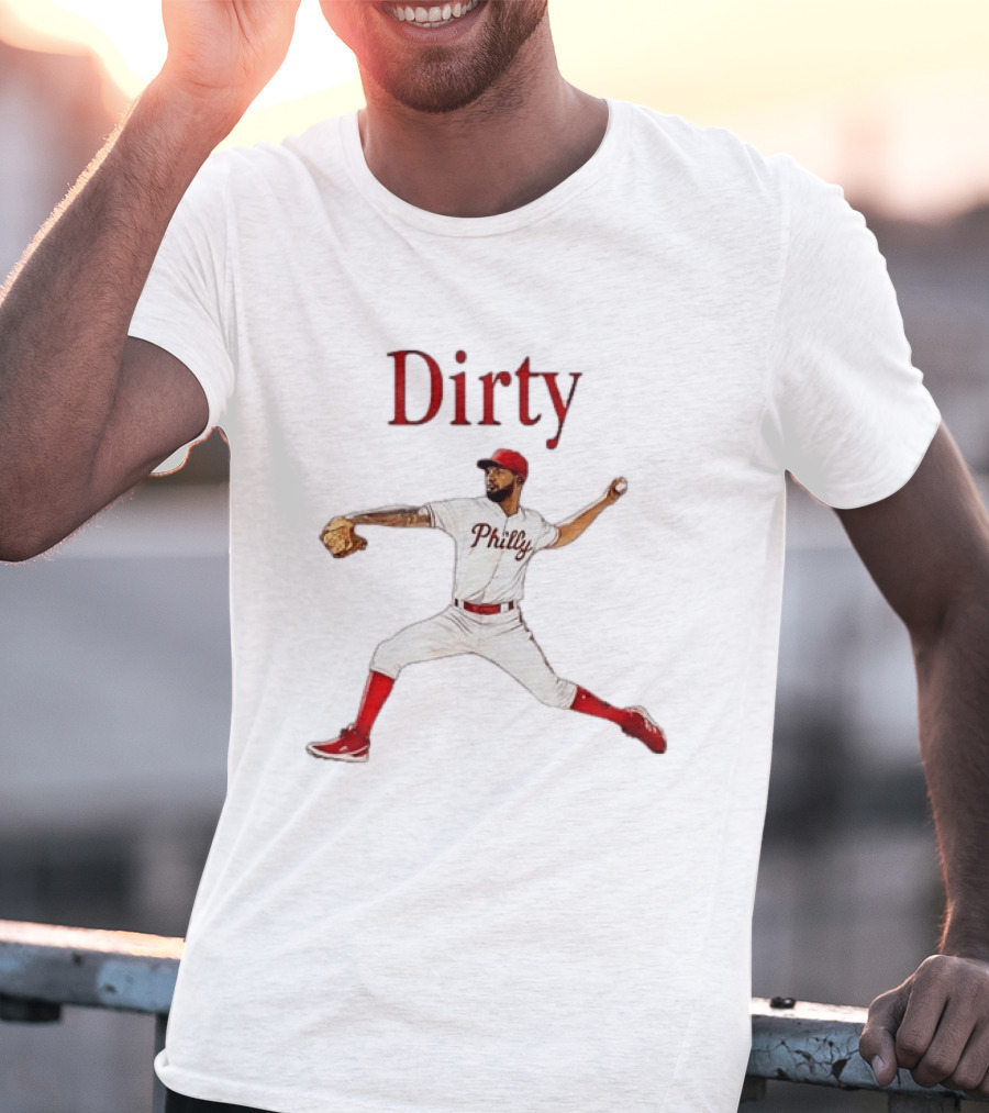 Jose Alvarado Phillies Dirty MLB Pitcher T-Shirt