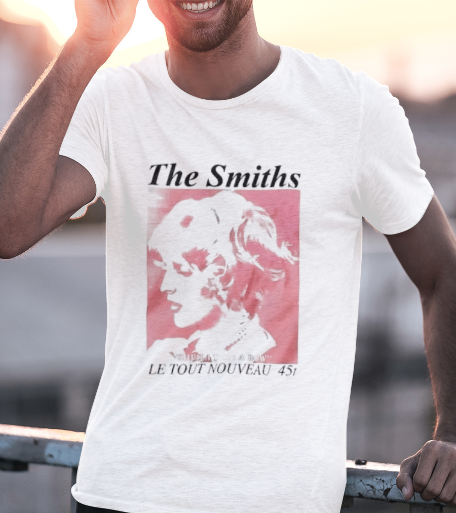 The Smiths Le Tout Nouveau 45T Red Art Music T-Shirt