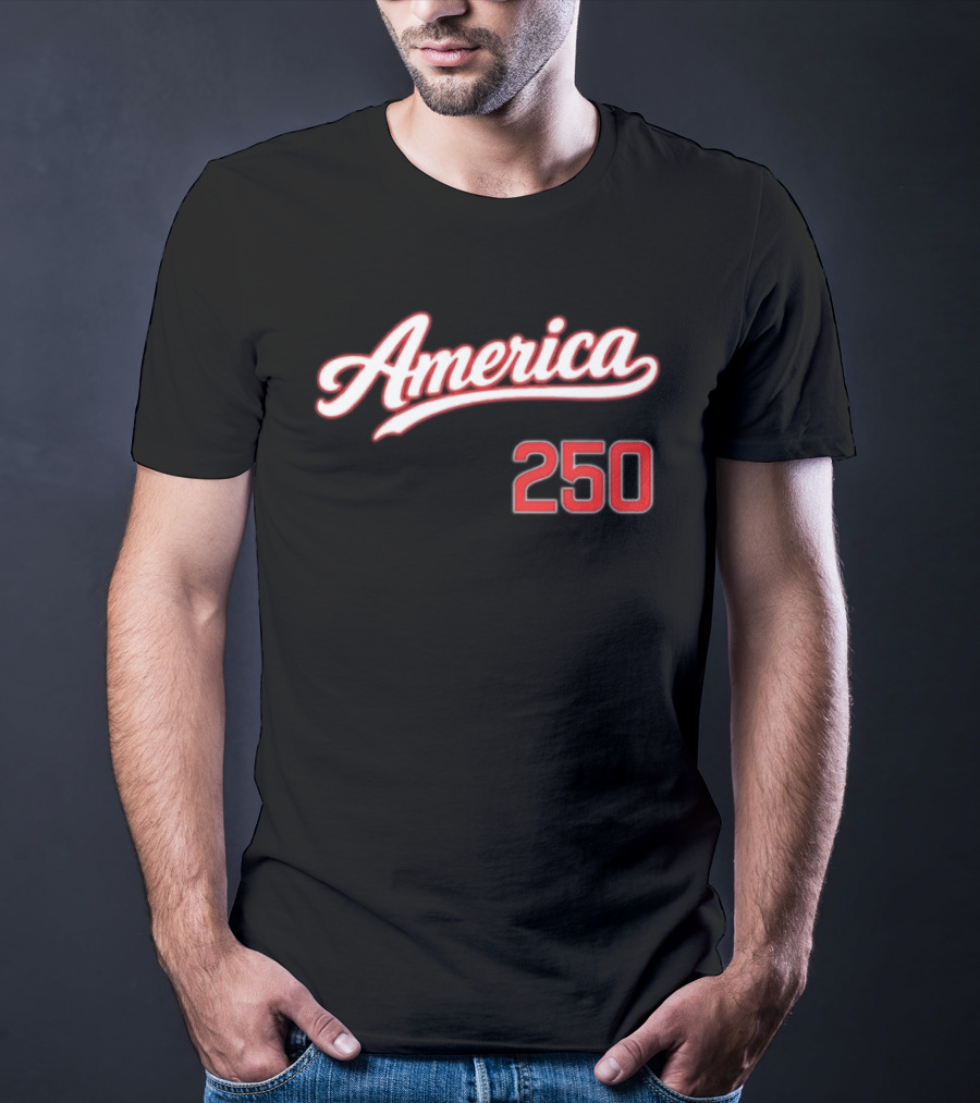 America 250 4th July Celebration Script T-Shirt