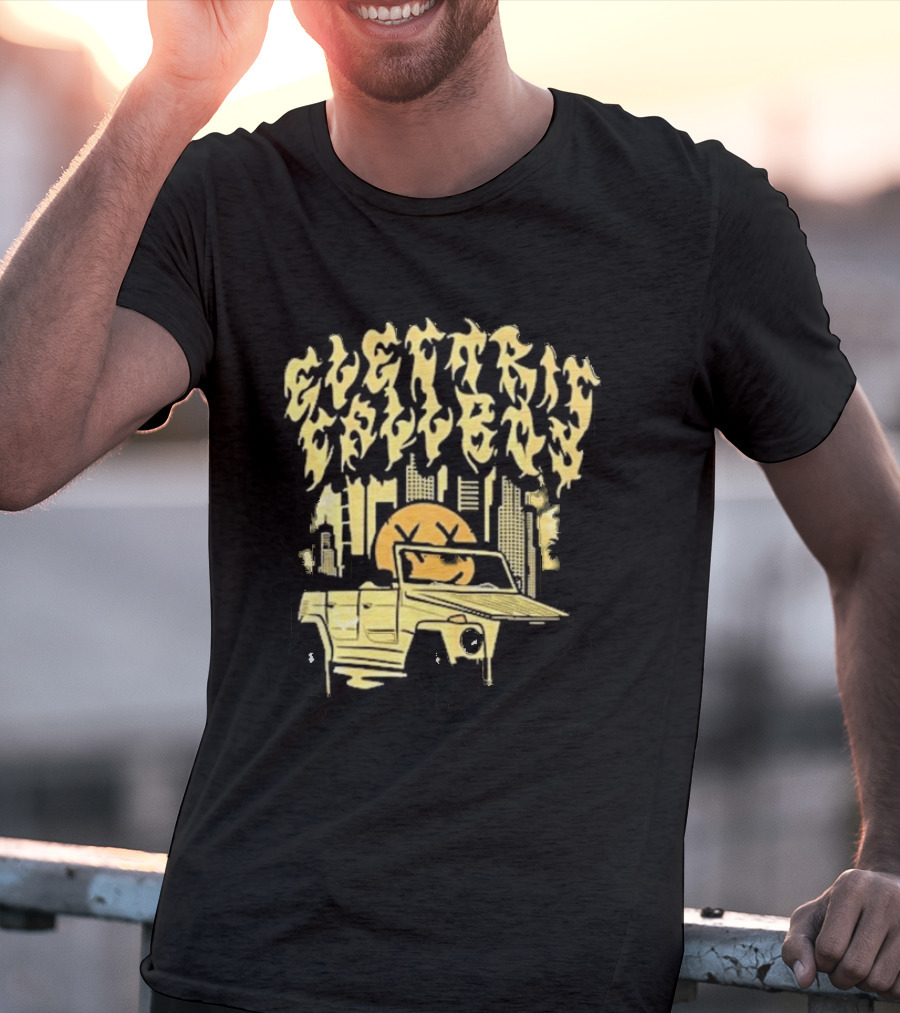 Electric Callboy Let The Good Times Roll Just Cruisin Urban Cityscape Vibes T-Shirt