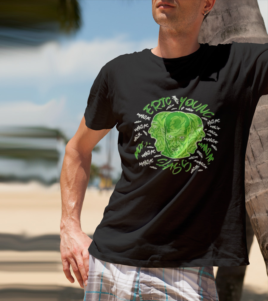 Eric Young Maniac Multiface World Class Green T-Shirt