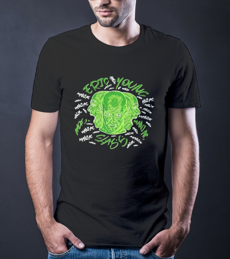 Eric Young Maniac Multiface World Class Green T-Shirt