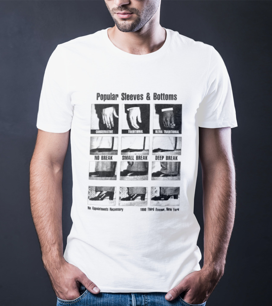 Popular Sleeves And Bottoms No Appointments Necessary 1000 Third Avenue NYC Nine Square T-Shirt