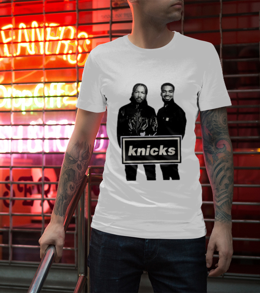 Knicks Oasis Jalen Brunson Karl Anthony Towns T-Shirt