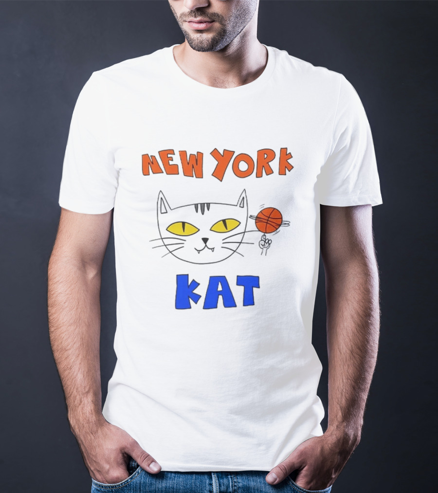 New York Kat Basketball T-Shirt