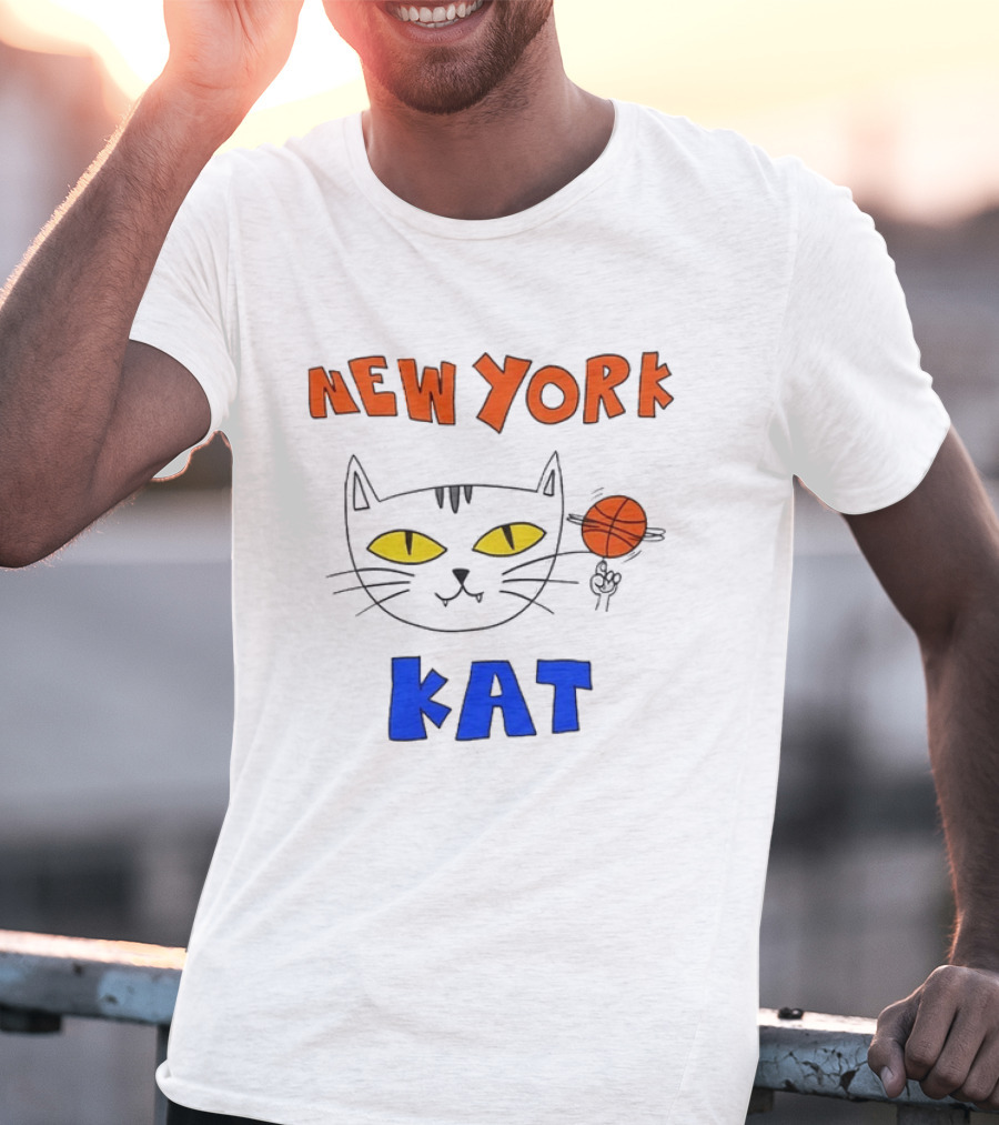New York Kat Basketball T-Shirt