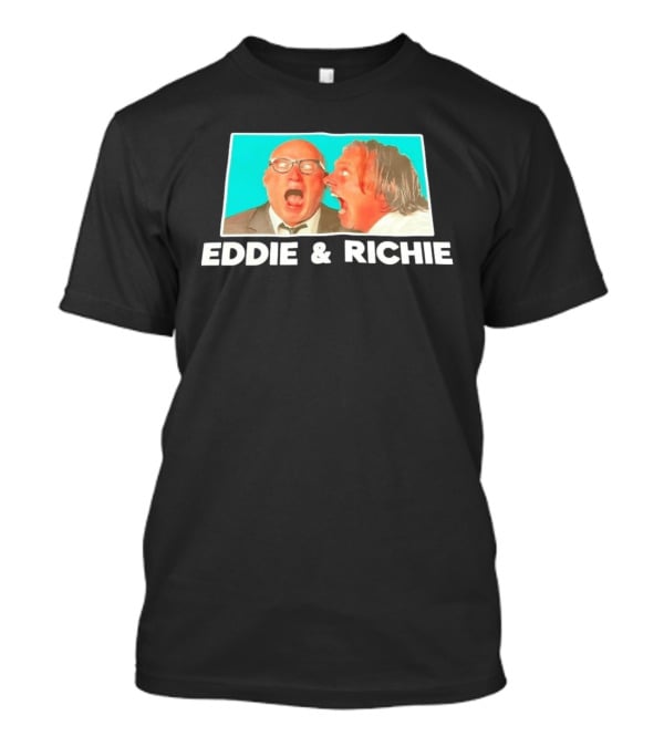 Eddie And Richie It's The Gas Man Classic Comedy Duo T-Shirt