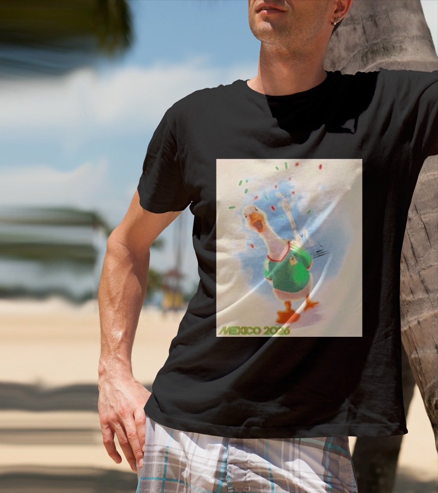 Goose Mexico Soccer Celebration 2026 T-Shirt