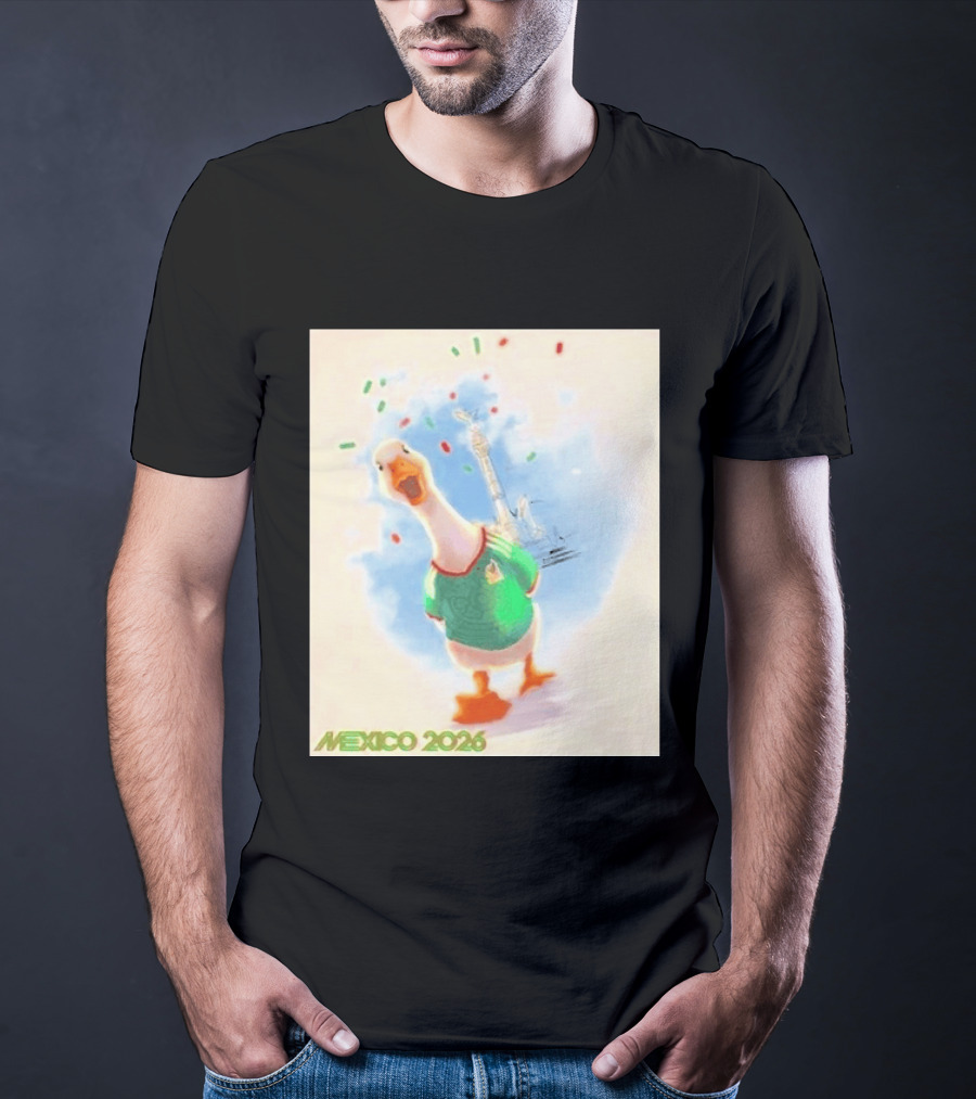 Goose Mexico Soccer Celebration 2026 T-Shirt