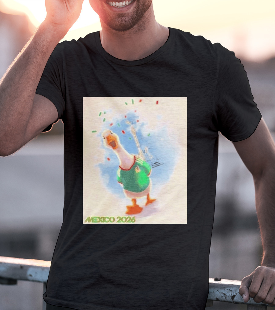 Goose Mexico Soccer Celebration 2026 T-Shirt