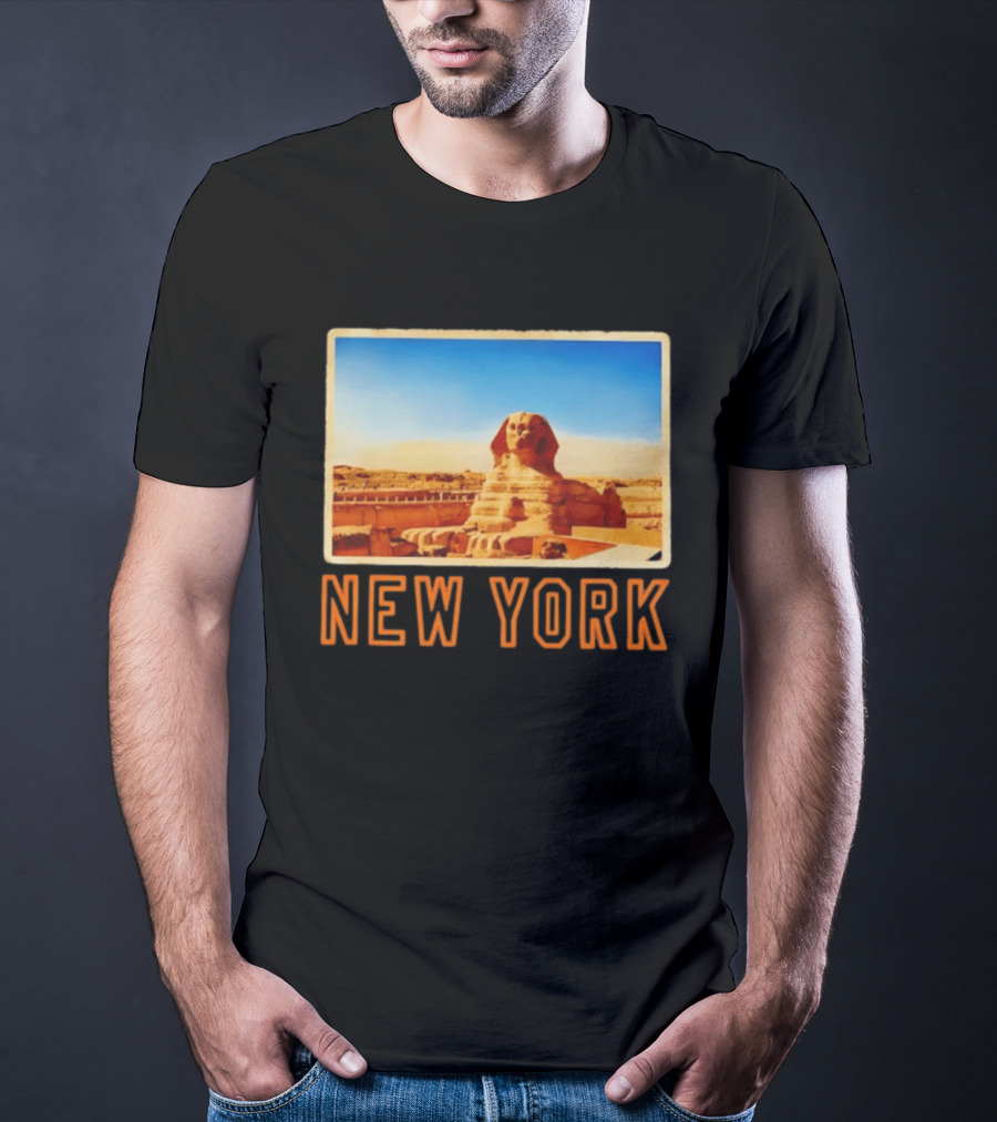 New York Humor Great Sphinx Of Giza Egypt Landmark T-Shirt