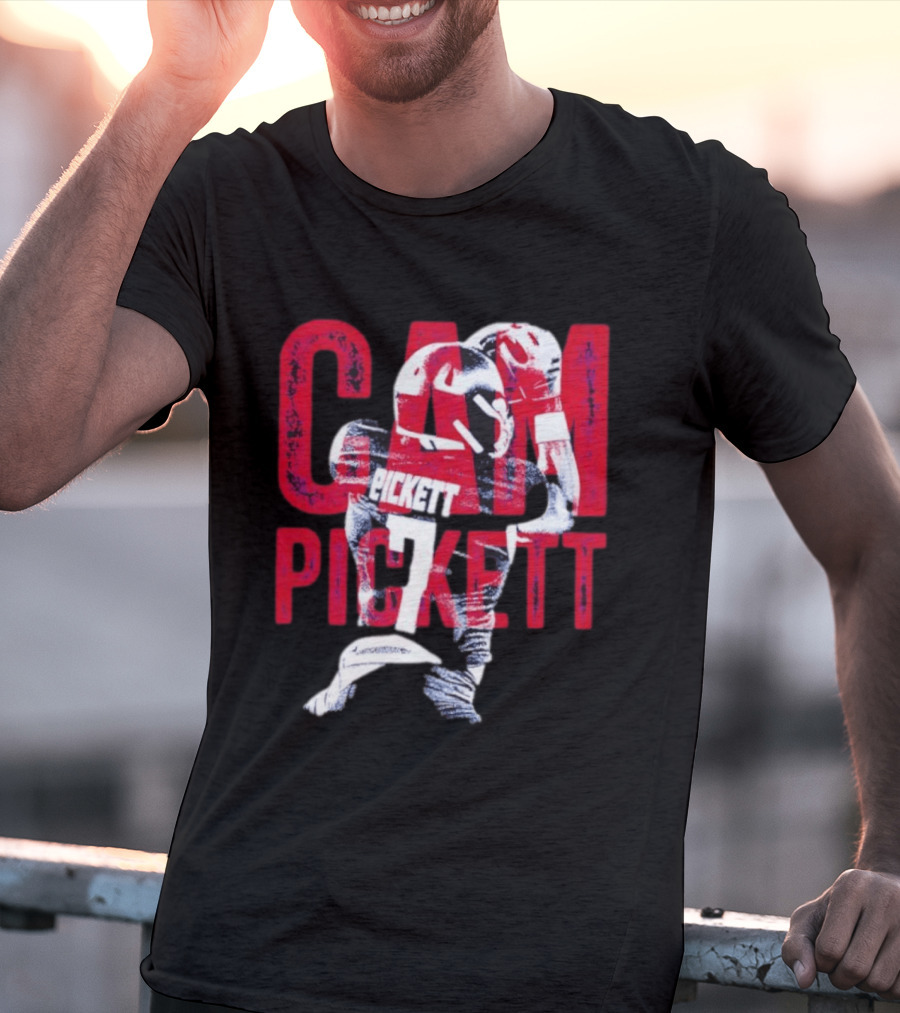 Kenny Pickett Pittsburgh Steelers Cam Pickett Number 7 T-Shirt