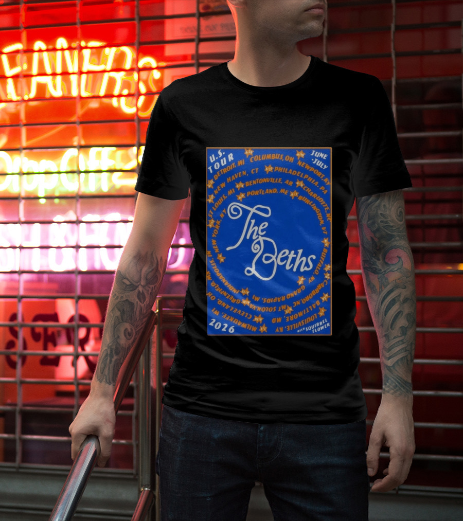 The Beths U.S. Tour 2026 New Haven St. Louis Philadelphia Providence T-Shirt