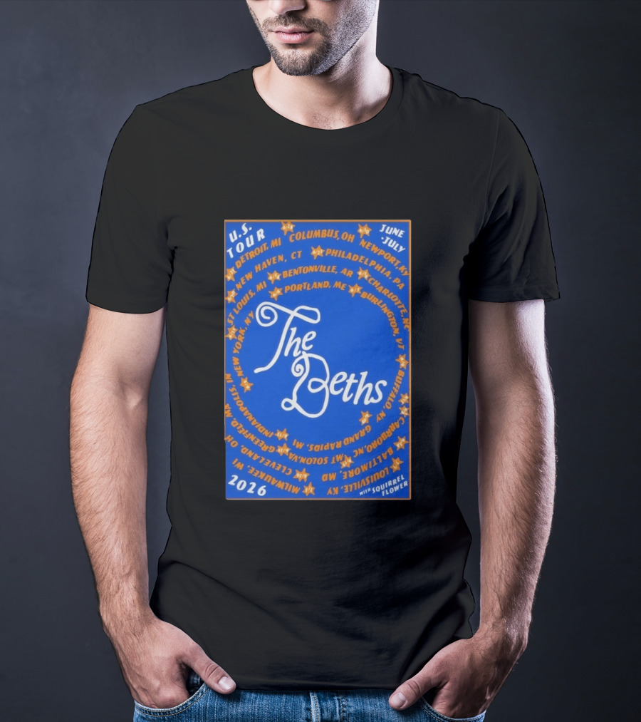 The Beths U.S. Tour 2026 New Haven St. Louis Philadelphia Providence T-Shirt