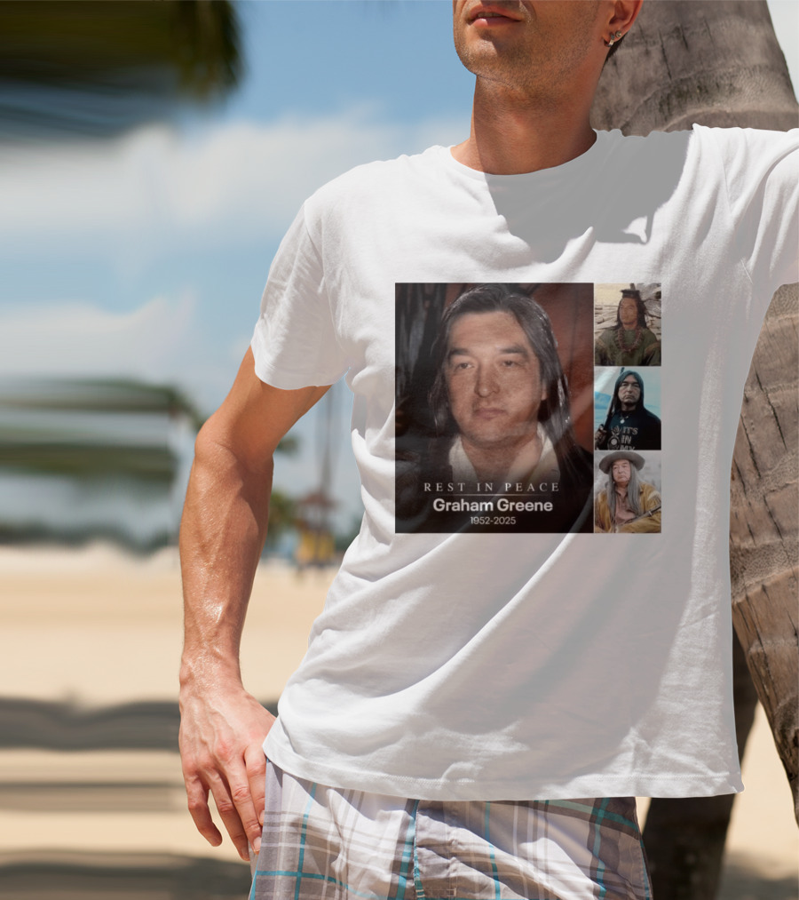 Rest In Peace Graham Greene 1952 2025 Memorial T-Shirt