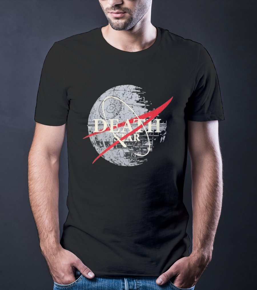 Death Star And The NASA T-Shirt